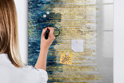 Tableau effaçable magnétique Tableau moderne pour photos et notes