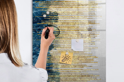Tableau effaçable magnétique Tableau moderne pour photos et notes