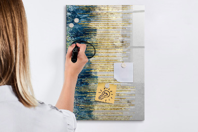 Tableau effaçable magnétique Tableau moderne pour photos et notes