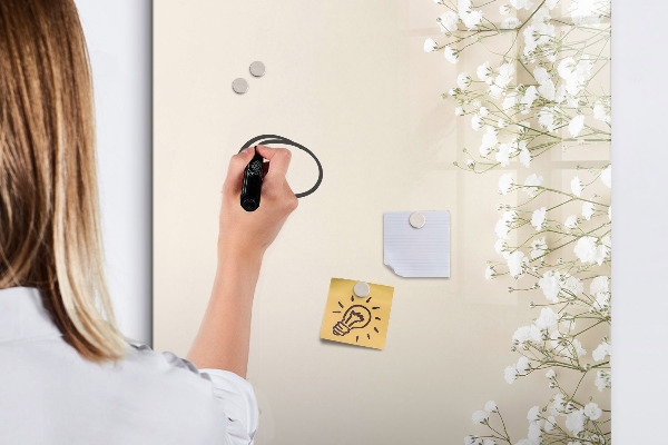Tableau effaçable magnétique Tableau créatif pour les souvenirs et les notes