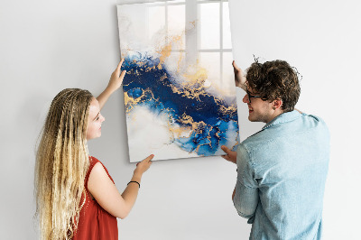 Tableau magnétique effaçable Un tableau élégant pour les notes et les photos