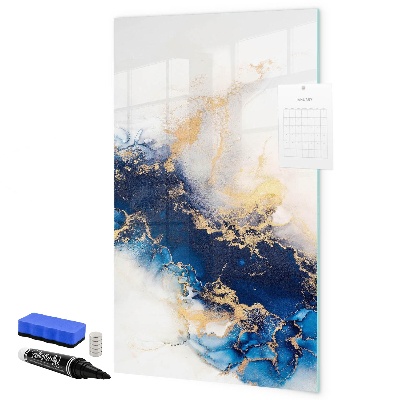 Tableau magnétique effaçable Un tableau élégant pour les notes et les photos