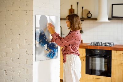 Tableau magnétique effaçable Un tableau élégant pour les notes et les photos