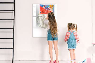 Tableau magnétique effaçable Un été rempli de souvenirs et de joie