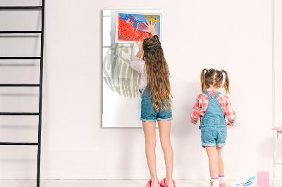 Tableau magnétique effaçable Un été rempli de souvenirs et de joie