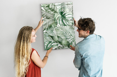Tableau magnétique effaçable Tableau vert pour photos et notes