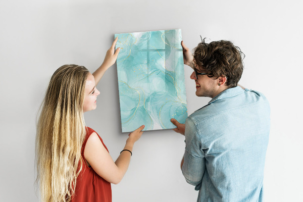 Tableau effaçable magnétique Un tableau coloré pour présenter des photos