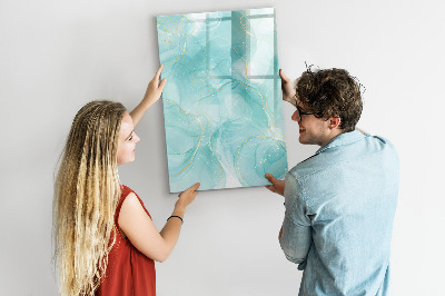 Tableau effaçable magnétique Un tableau coloré pour présenter des photos