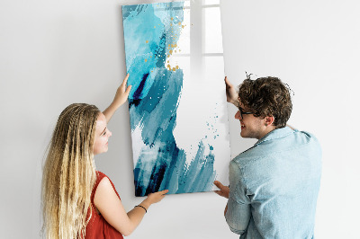 Tableau magnétique effaçable Un tableau coloré pour les photos et les notes