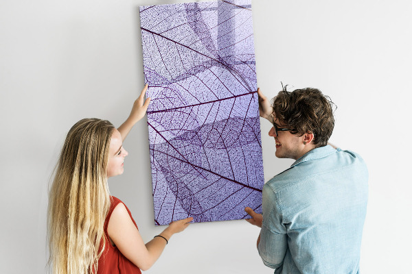 Tableau effaçable magnétique Tableau magnétique à motif de feuilles