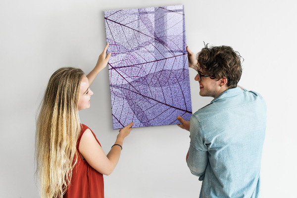 Tableau effaçable magnétique Tableau magnétique à motif de feuilles