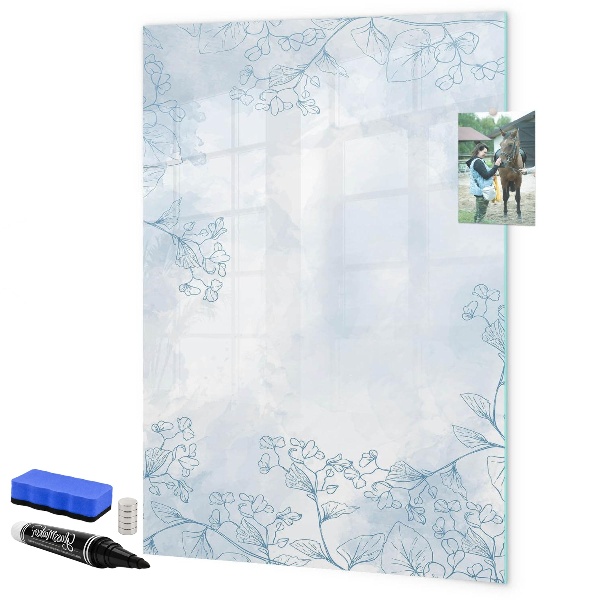 Tableau effaçable magnétique Tableau créatif pour photos et notes