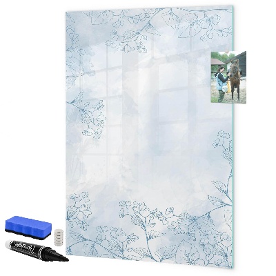 Tableau effaçable magnétique Tableau créatif pour photos et notes