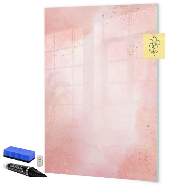 Tableau effaçable magnétique Tableau pastel pour photos et notes