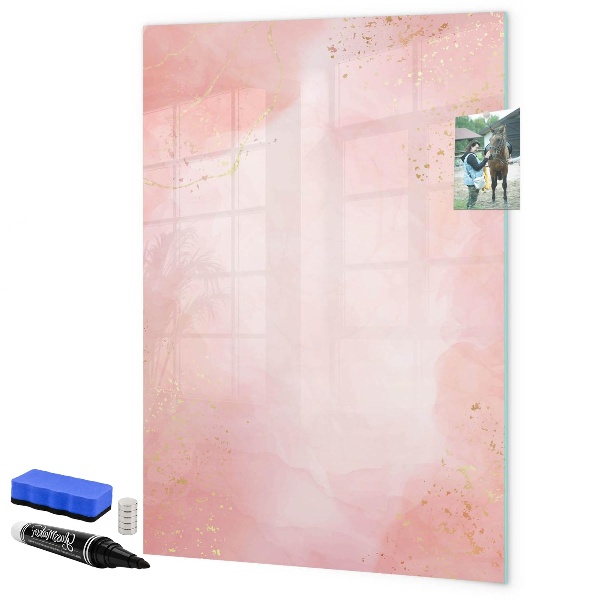 Tableau effaçable magnétique Tableau pastel pour photos et notes