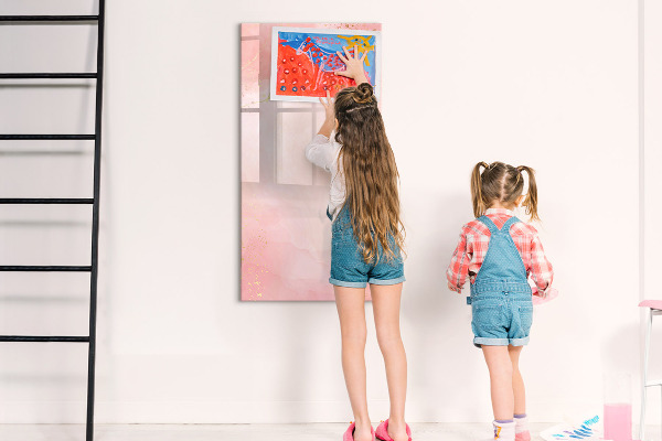 Tableau effaçable magnétique Tableau pastel pour photos et notes