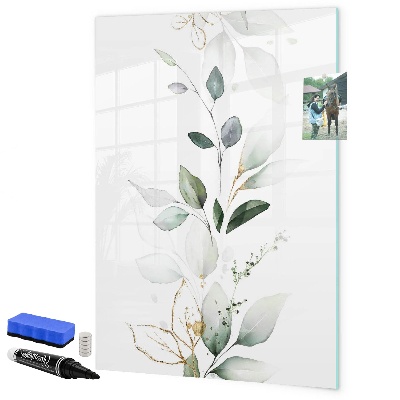 Tableau effaçable magnétique Tableau élégant pour photos et notes