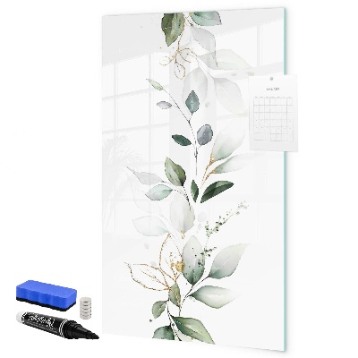 Tableau effaçable magnétique Tableau élégant pour photos et notes