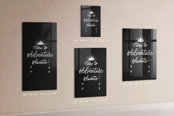 Tableau magnétique effaçable Tableau d'affichage et de photos
