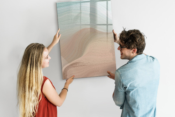 Tableau magnétique effaçable Un tableau coloré pour les notes et les photos