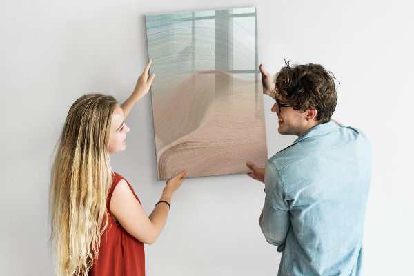Tableau magnétique effaçable Un tableau coloré pour les notes et les photos