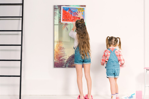 Tableau magnétique effaçable Tableau créatif pour photos et notes