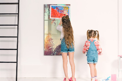Tableau magnétique effaçable Tableau créatif pour photos et notes