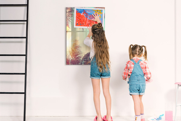 Tableau magnétique effaçable Tableau créatif pour photos et notes