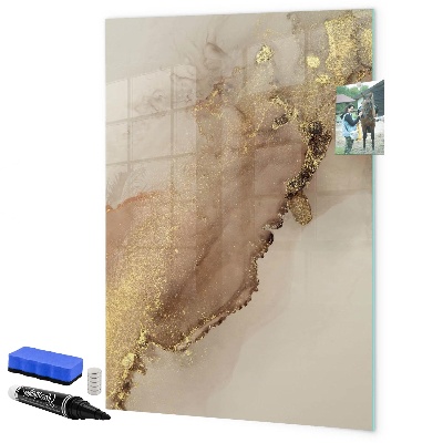 Tableau magnétique effaçable Tableau élégant pour photos et notes
