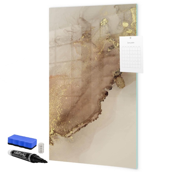 Tableau magnétique effaçable Tableau élégant pour photos et notes