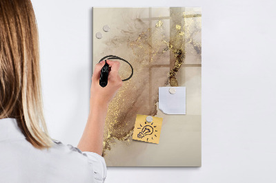 Tableau magnétique effaçable Tableau élégant pour photos et notes