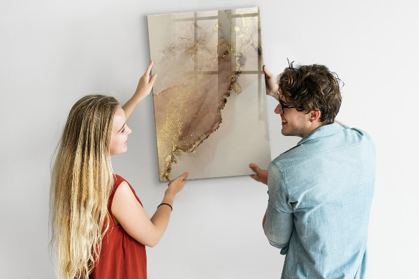 Tableau magnétique effaçable Tableau élégant pour photos et notes