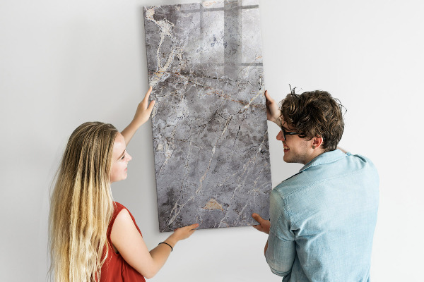 Tableau magnétique effaçable Tableau mémo avec aimants et photos