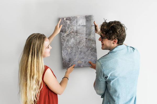Tableau magnétique effaçable Tableau mémo avec aimants et photos