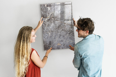 Tableau magnétique effaçable Tableau mémo avec aimants et photos