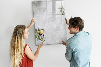 Tableau magnétique effaçable Tableau moderne pour notes et photos
