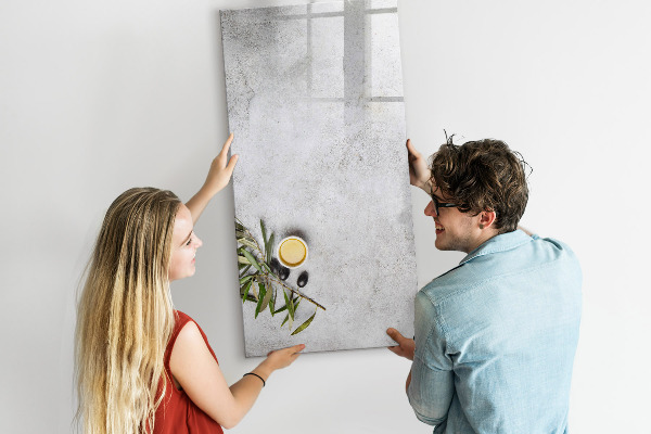 Tableau magnétique effaçable Tableau moderne pour notes et photos