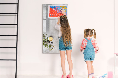 Tableau magnétique effaçable Tableau moderne pour notes et photos
