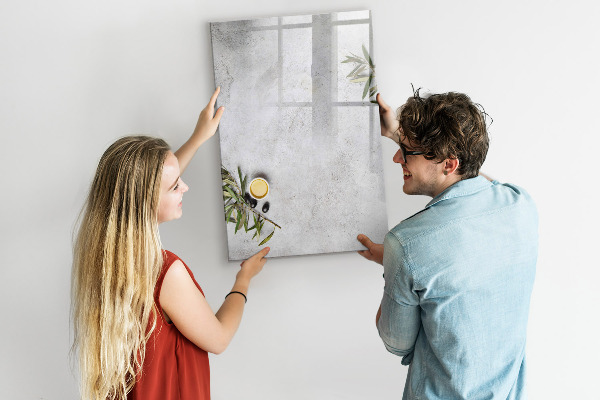 Tableau magnétique effaçable Tableau moderne pour notes et photos