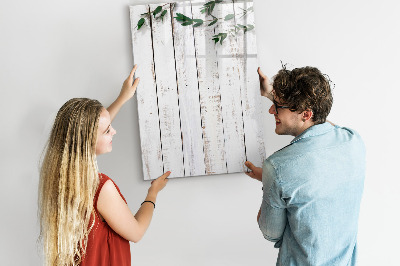 Tableau magnétique effaçable Un espace créatif pour les souvenirs et les photos