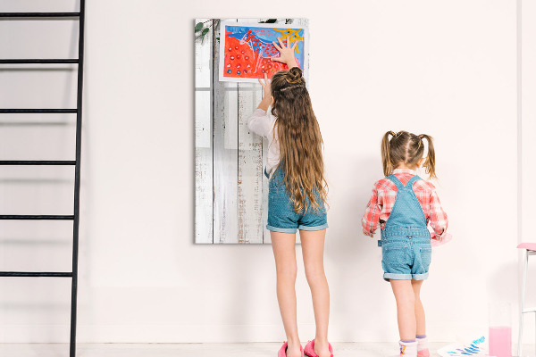 Tableau magnétique effaçable Un espace créatif pour les souvenirs et les photos