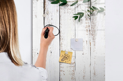 Tableau magnétique effaçable Un espace créatif pour les souvenirs et les photos
