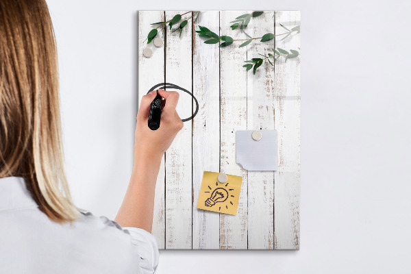 Tableau magnétique effaçable Un espace créatif pour les souvenirs et les photos