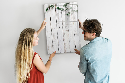 Tableau magnétique effaçable Un espace créatif pour les souvenirs et les photos