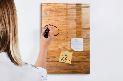 Tableau magnétique effaçable Un endroit chaleureux pour les souvenirs et les photos