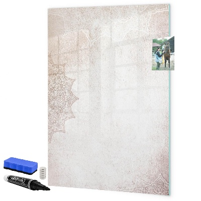Tableau magnétique effaçable Un espace créatif pour les photos et les notes