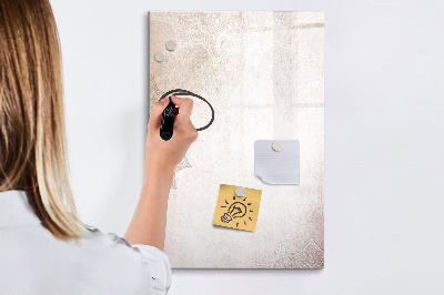 Tableau magnétique effaçable Un espace créatif pour les photos et les notes