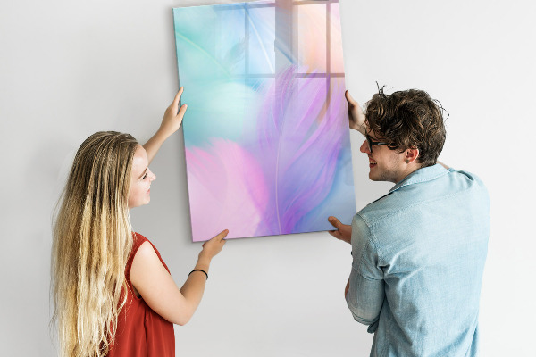 Tableau magnétique effaçable Un tableau coloré pour les notes et les photos