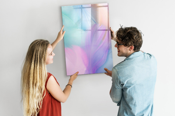 Tableau magnétique effaçable Un tableau coloré pour les notes et les photos