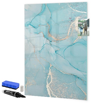 Tableau effaçable magnétique Un tableau coloré pour les photos et les notes